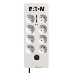 EATON Multiprises parafoudre USB Tel@ Protection Box (PB8TUF) - Prises françaises