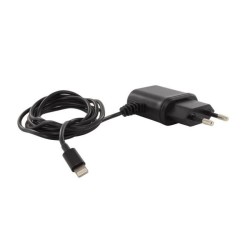 Swiss Charger Chargeur Secteur lightning pour iPhone 5/5/6/6+ Noir