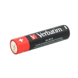Verbatim Piles alcalines AA, Alcaline, Cylindrique, 1,5 V, 10 pièce(s), AA, Noir, Rouge