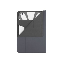 Targus Fit-N-Grip Rotating Universal - Protection à rabat pour tablette - polyuréthane - gris - 