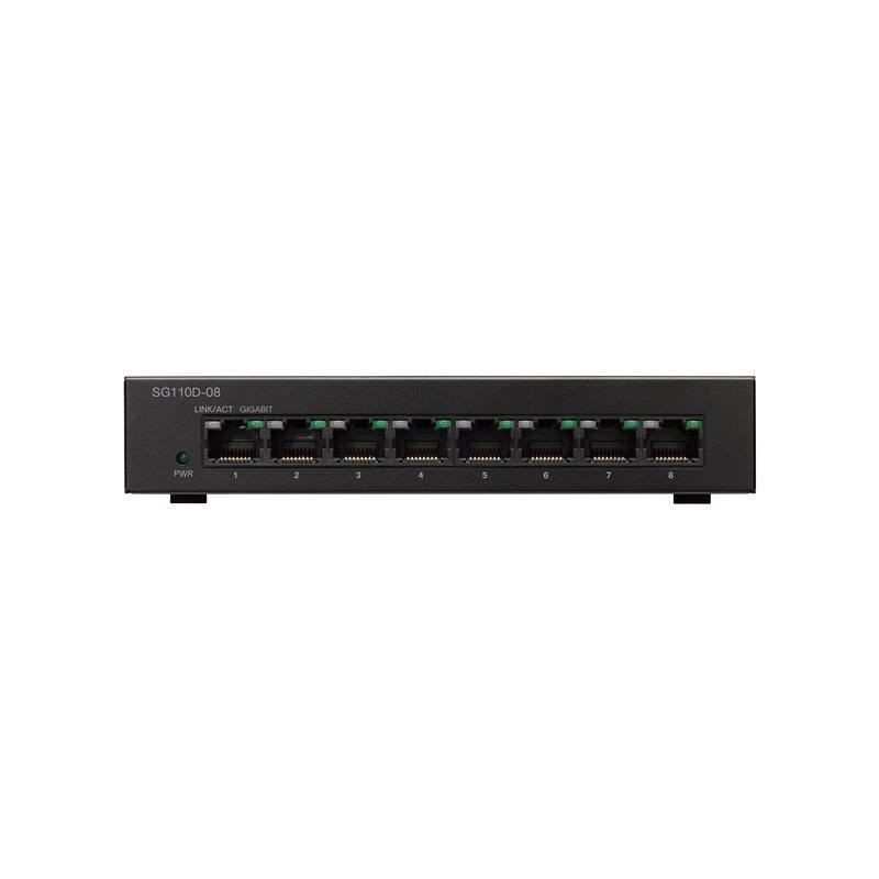 Cisco Small Business SG110D-08 - Switch Gigabit 8
