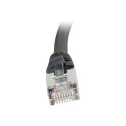 CBL-2M SHIELD CAT5E MOULDED PATCH BLACK