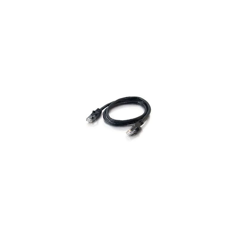 Cordon de raccordement - RJ-45 (M) - 1.5 m - CAT 6 - Moulé, Toronné, Sans crochet - noir