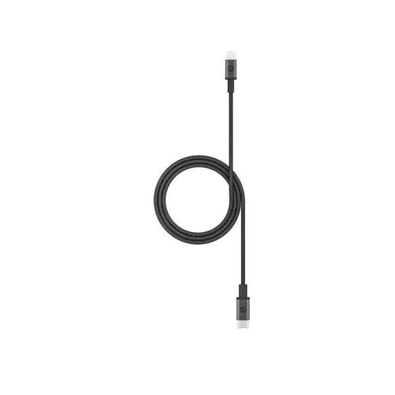 Câble de charge et de synchronisation USB-C vers Lightning 1,8 m Noir (CE)