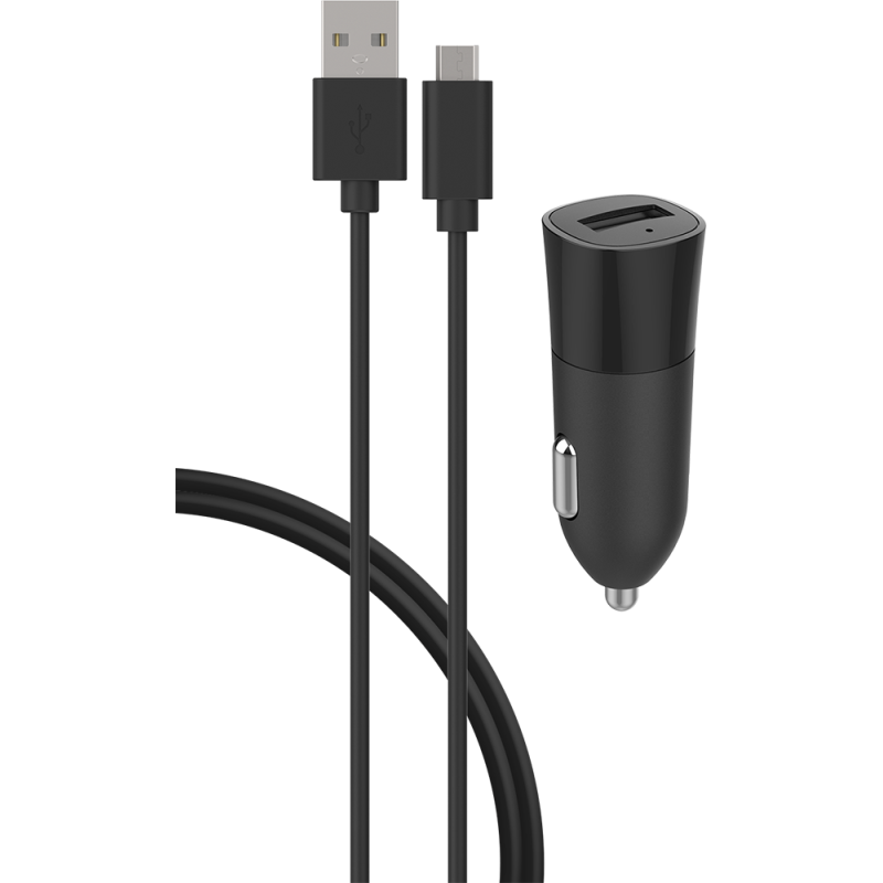 Chargeur voiture	câble micro-USB vers USB A