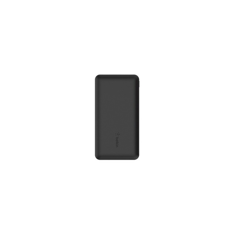 Belkin Batterie externe 3 ports 10K avec câble USB-A vers USB-C noir