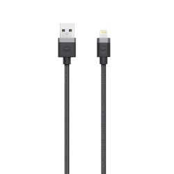 mophie - Câble Lightning - Lightning mâle pour USB mâle - 9 cm - noir - pour Apple iPad/iPhone/iPod