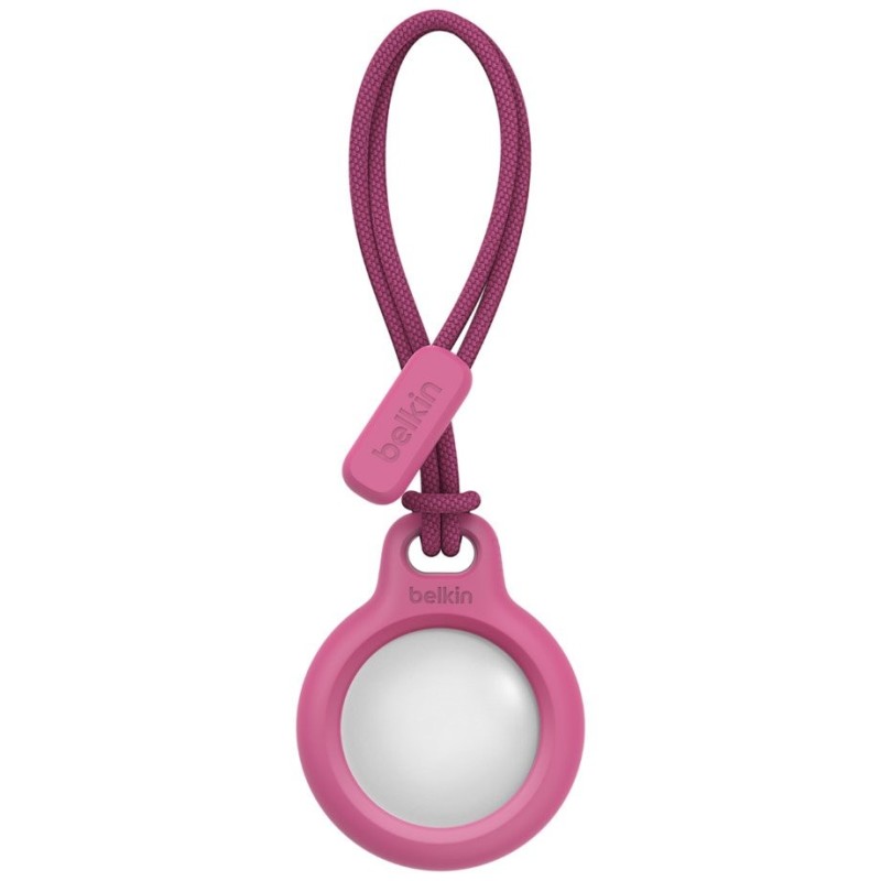 Belkin Support AirTag sécurisé avec sangle rose