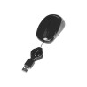 TARGUS Souris filaire - Optique - USB - Compact Blue Trace - Noir