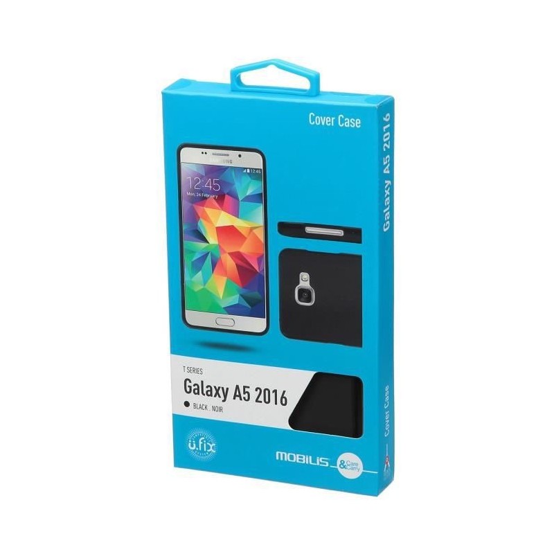 Protection Mobilis - Galaxy A5 coque noir