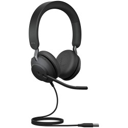 Jabra Evolve2 40 - Casque PC - Câble USB-C - Noir