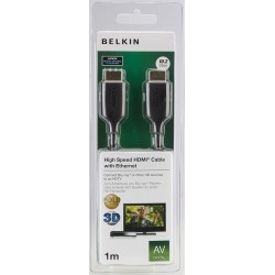 CABLE HDMI - M M 1M BLACK GOLD
