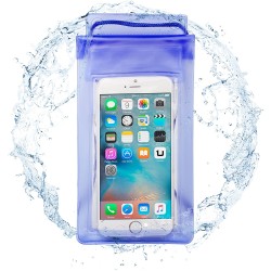 Coque Fine Bleu étui pour téléphone Portable - Unotec