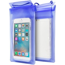 Coque Fine Bleu étui pour téléphone Portable - Unotec
