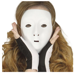 Masque blanc de déguisement...