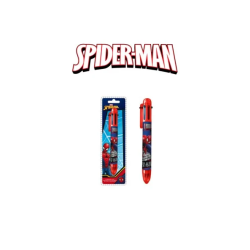 Spiderman Stylo 6 couleurs